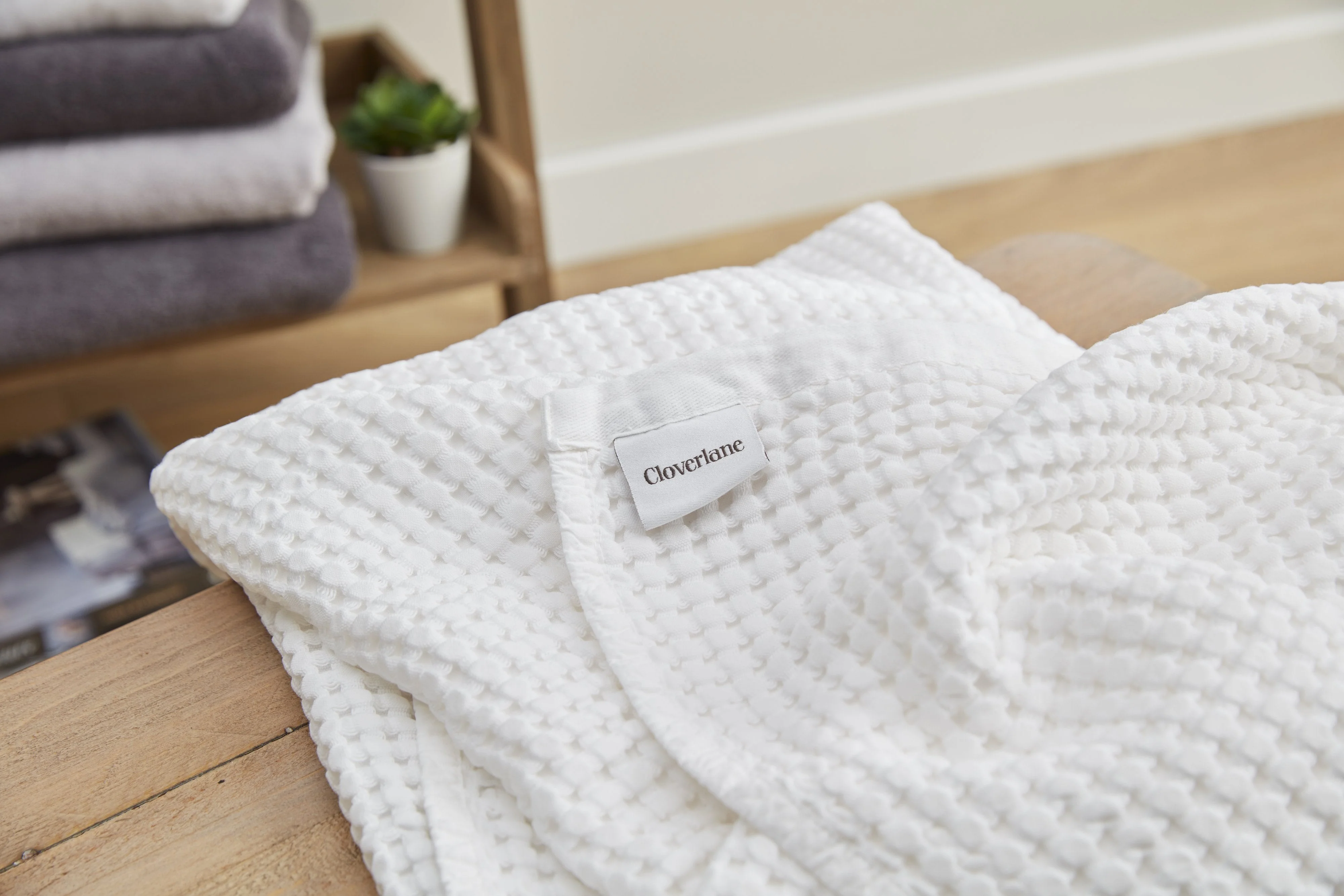 Waffle Bath Sheet - Image 5
